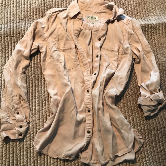 Express Tops - Express Boyfriend blouse